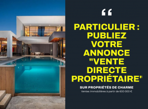 Luxury real estate advertisements for sale of properties and luxury goods from private owners
