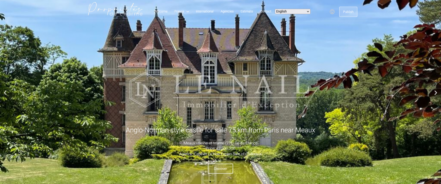 Luxury real estate for sale in France Propriétés de Charme