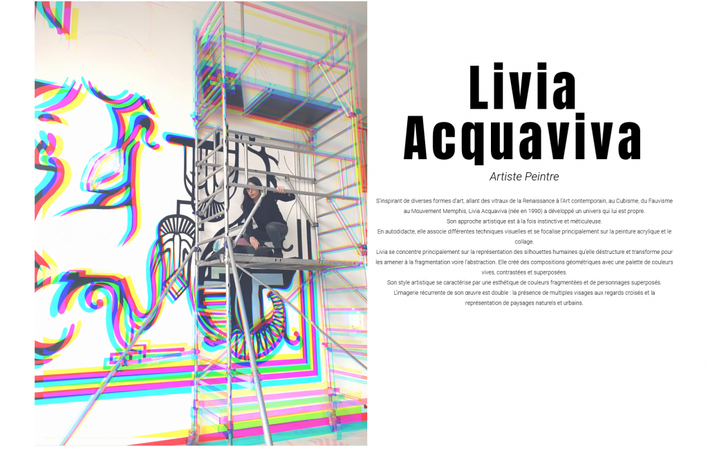 Livia Acquaviva Artiste Peintre