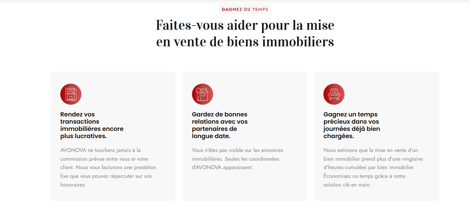 Avonova Services ventes immobilières notaires et avocats