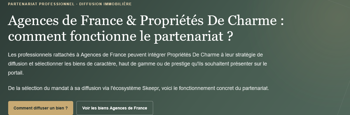 Photo de bien immobilier de luxe | Propriétés De Charme