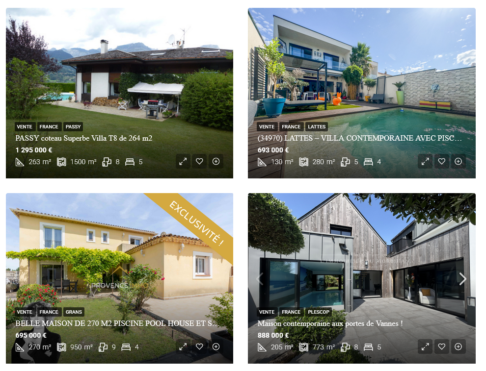 Réseau EXPERTIMO - Vente de Propriétés de Luxe de Prestige