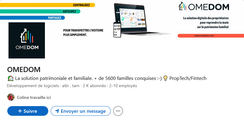 OMEDOM Présentation LinkedIn
