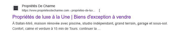 Exemple d’annonce immobilière d’un particulier