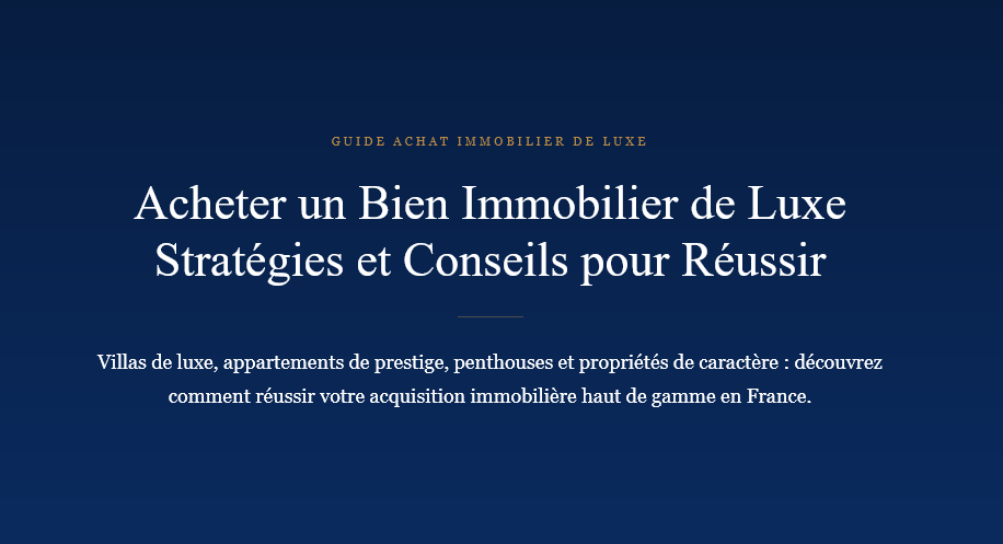 Buying Luxury Real Estate: A Complete Guide | Charming Properties Buying a luxury villa, apartment or penthouse: tips, criteria and strategies to successfully complete your prestigious real estate purchase.