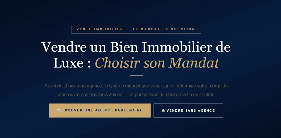 Photo de bien immobilier de luxe | Propriétés De Charme