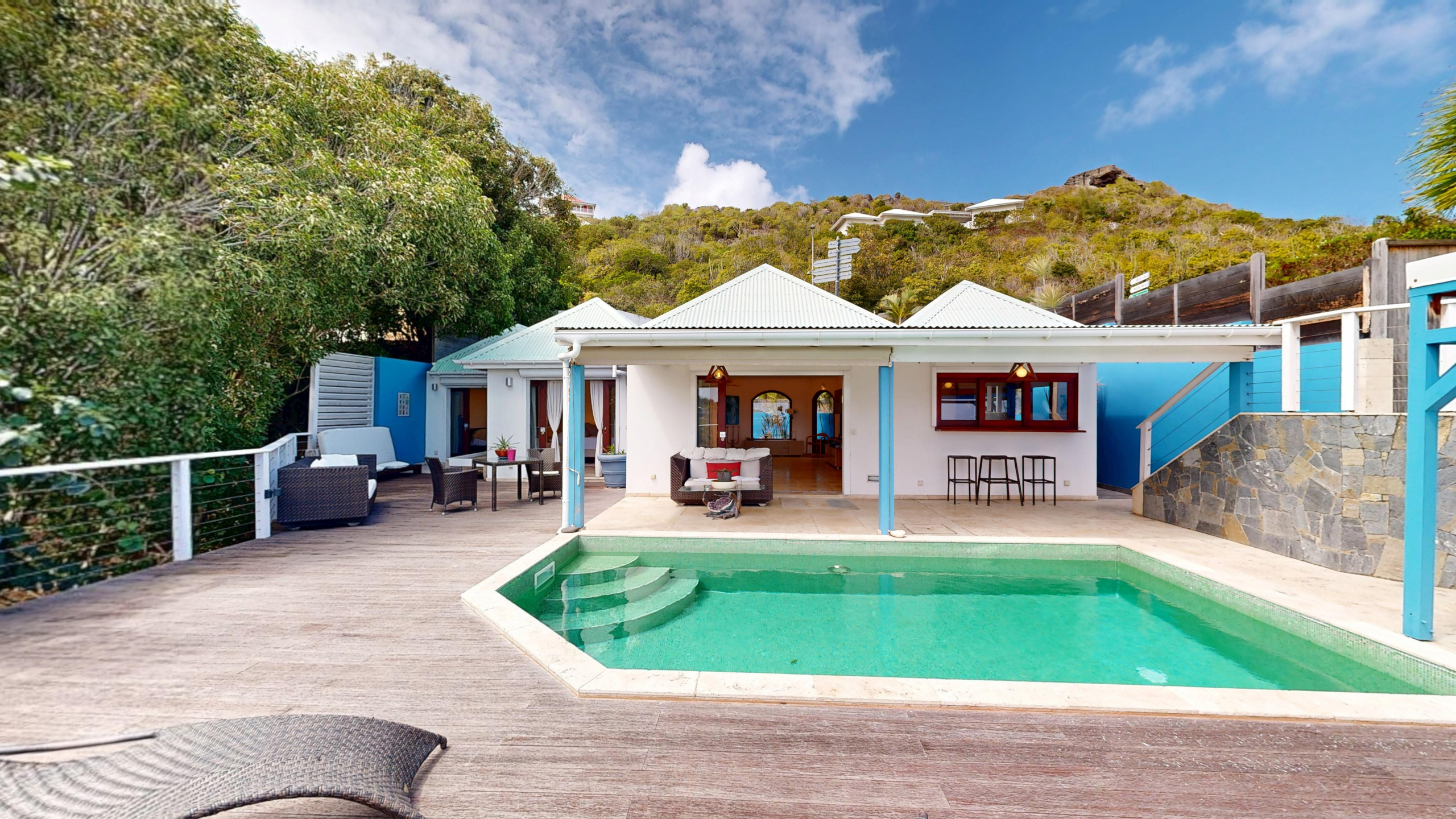Villa contemporaine vue mer à Saint-Barthélemy – Ensemble immobilier avec piscine – 6 900 000 €