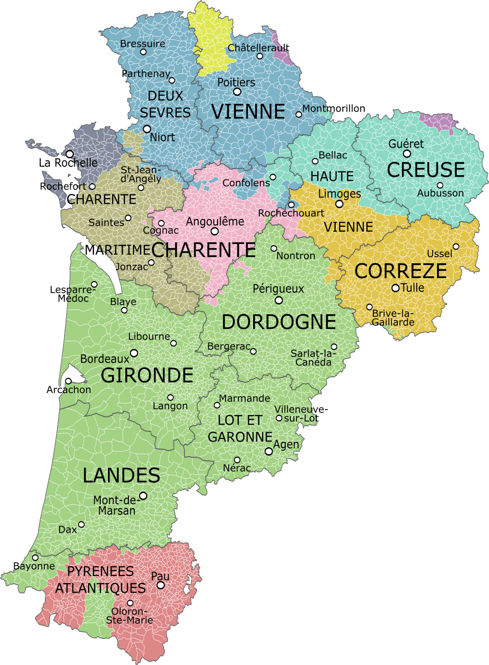 Chartreuses bordelaises, villas basques, châteaux du Périgord, maisons de l'Île de Ré — guide du marché de l'immobilier de prestige en Nouvelle-Aquitaine.