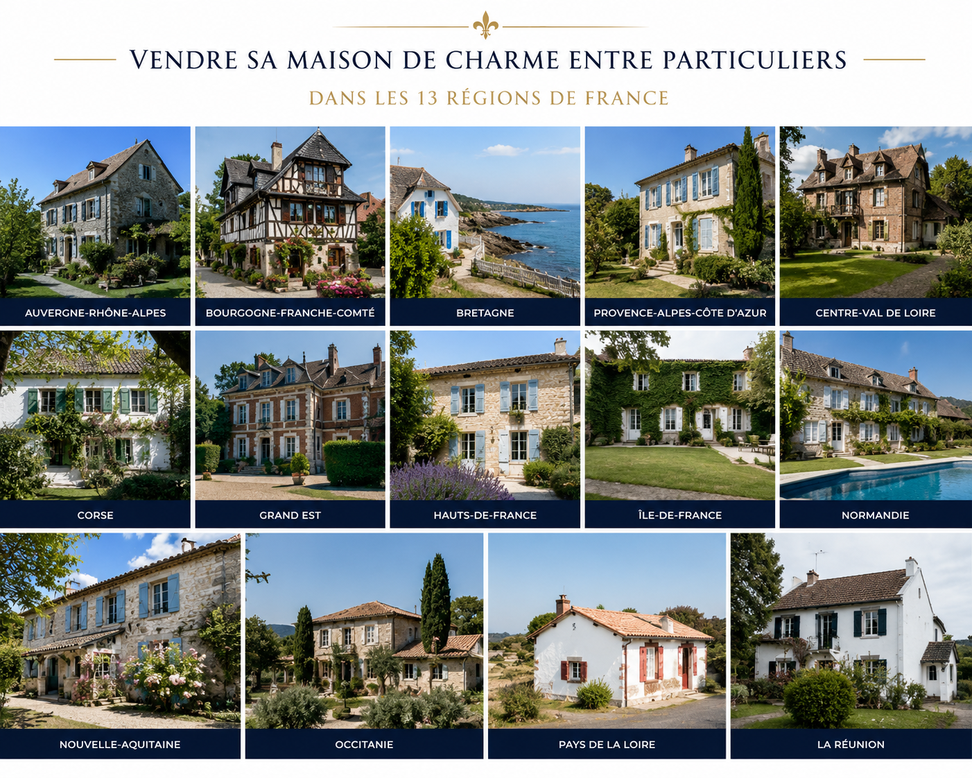 Vendre une maison de charme entre particuliers avec VendreSaDemeurefr