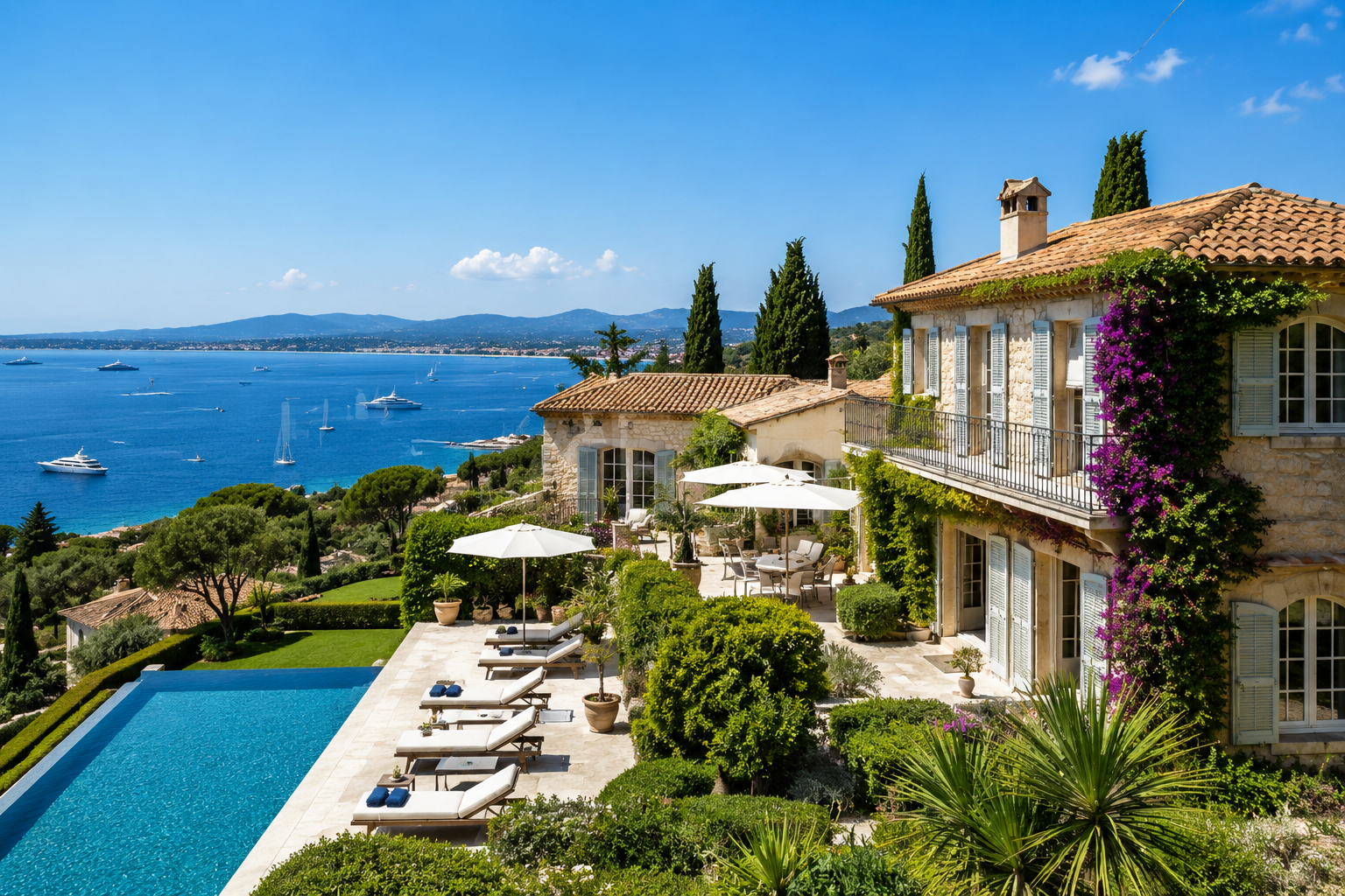 Propriété de prestige bord de mer — Propriétés De Charme