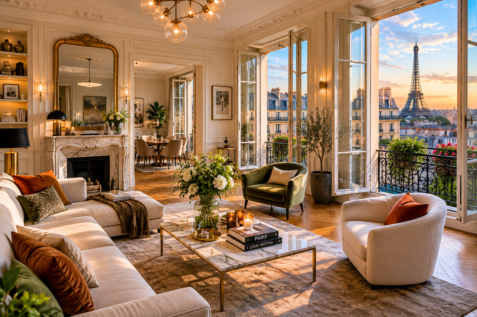 Appartement de prestige Paris — Propriétés De Charme