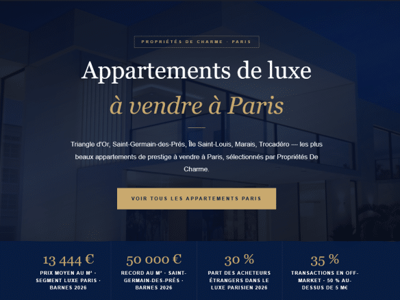 Photo de bien immobilier de luxe | Propriétés De Charme