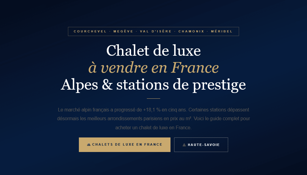 Photo de bien immobilier de luxe | Propriétés De Charme