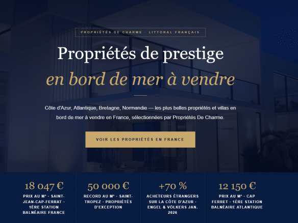 Photo de bien immobilier de luxe | Propriétés De Charme