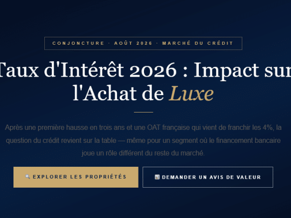 Photo de bien immobilier de luxe | Propriétés De Charme