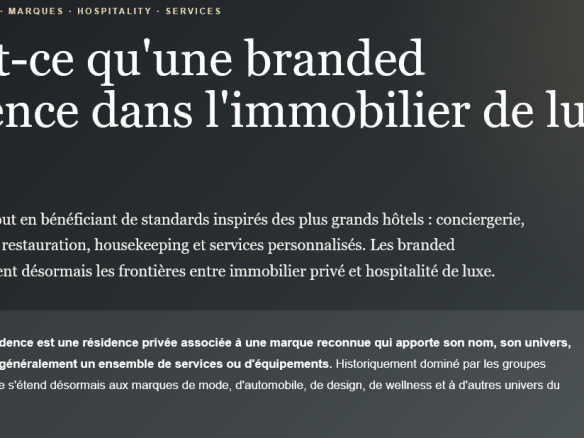Photo de bien immobilier de luxe | Propriétés De Charme