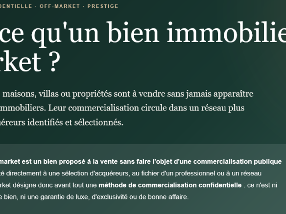 Photo de bien immobilier de luxe | Propriétés De Charme