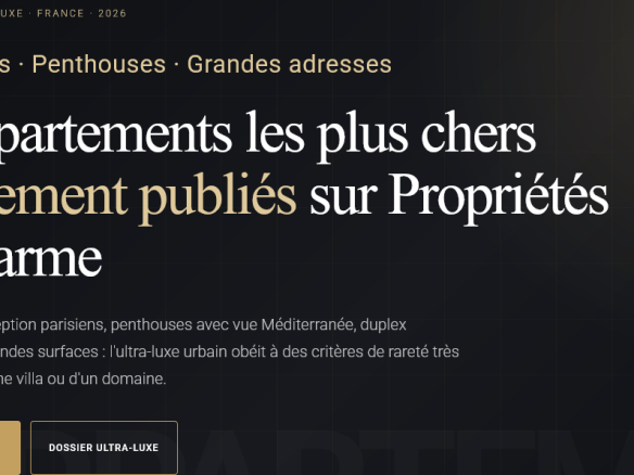 Photo de bien immobilier de luxe | Propriétés De Charme