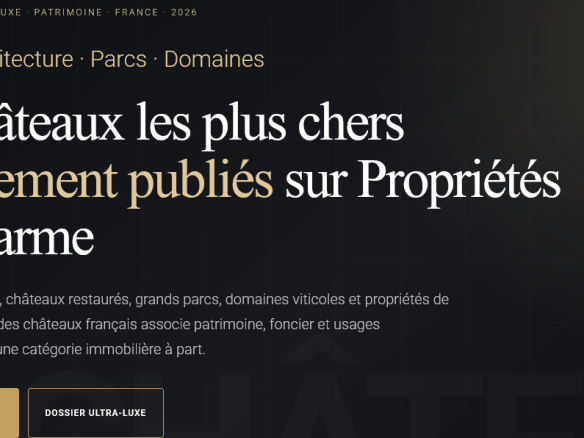 Photo de bien immobilier de luxe | Propriétés De Charme