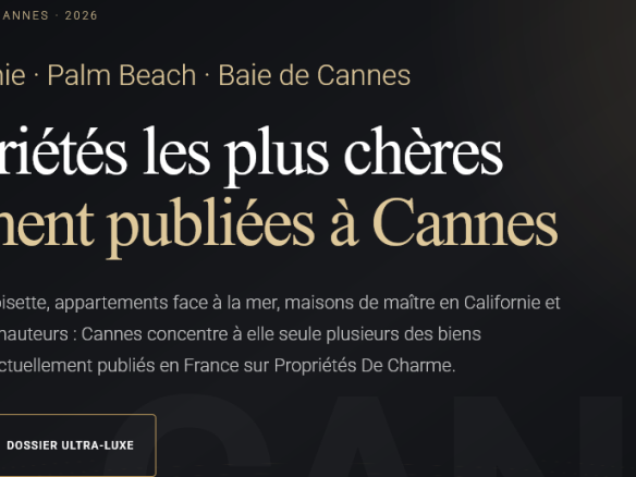 Photo de bien immobilier de luxe | Propriétés De Charme