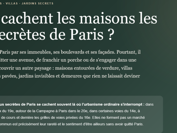 Photo de bien immobilier de luxe | Propriétés De Charme