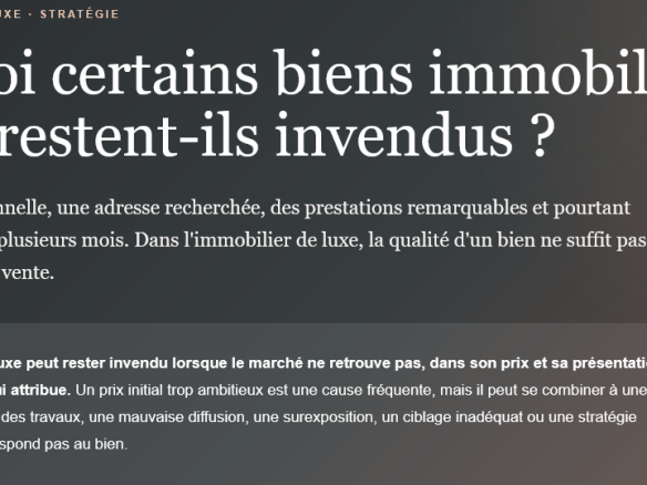 Photo de bien immobilier de luxe | Propriétés De Charme