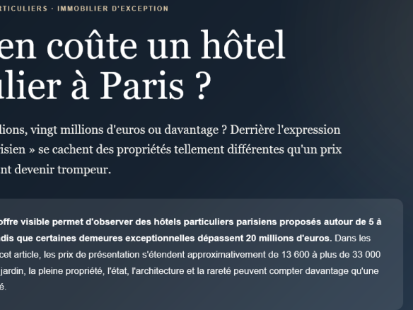 Photo de bien immobilier de luxe | Propriétés De Charme