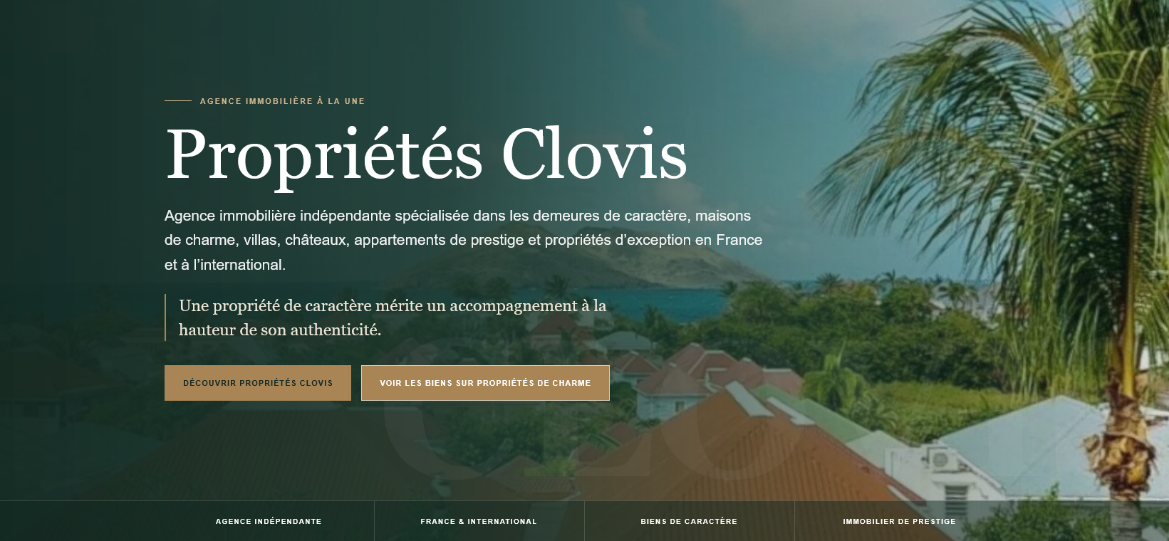 Luxury real estate photo | Charming Properties