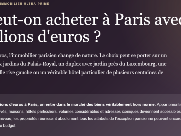 Photo de bien immobilier de luxe | Propriétés De Charme