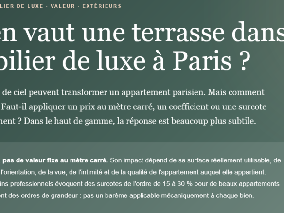 Photo de bien immobilier de luxe | Propriétés De Charme
