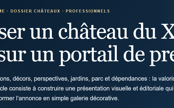 Photo de bien immobilier de luxe | Propriétés De Charme