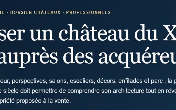 Photo de bien immobilier de luxe | Propriétés De Charme