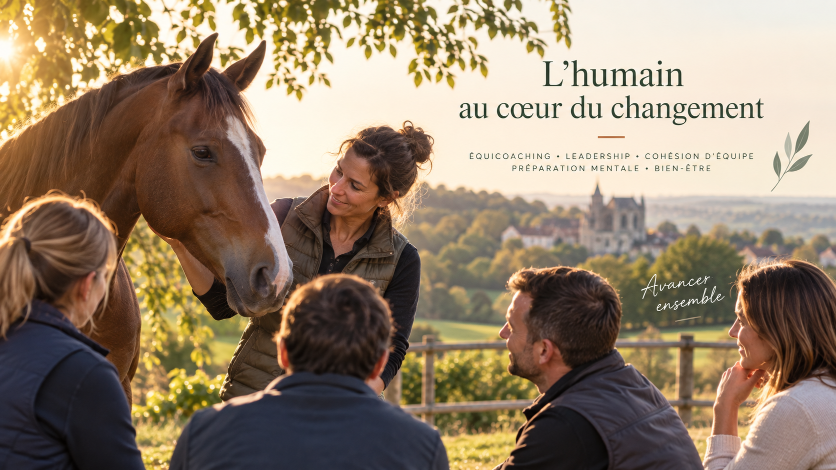 Équi-Sphère équicoaching leadership et team building avec le cheval