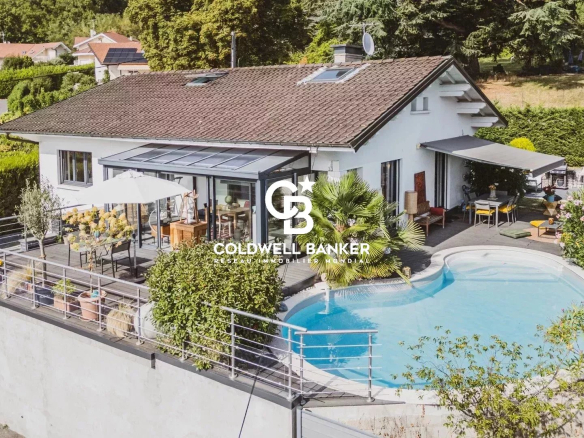 FOR SALE – House 160 m² + veranda, swimming pool, view of Salève – Vétraz-Monthoux