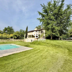 For sale - new house 220 m² swimming pool, jura view - prevessin