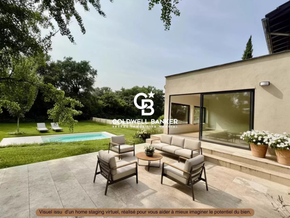 À VENDRE – Maison neuve 220 m² piscine, vue Jura – Prévessin
