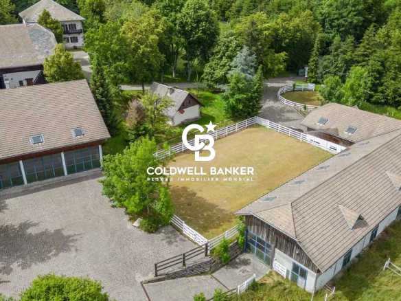A vendre Magnifique propriété d’élevage de chevaux à Evires (Haute Savoie)