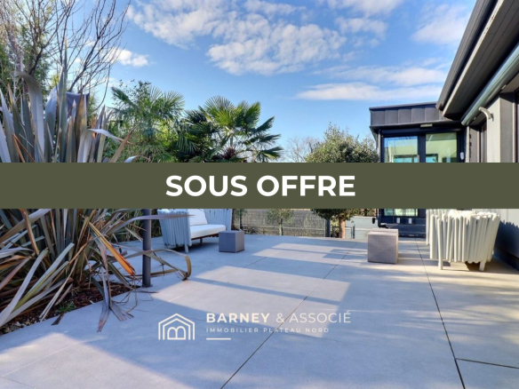 Contemporaine vivable de plain-pied, secteur des bulins