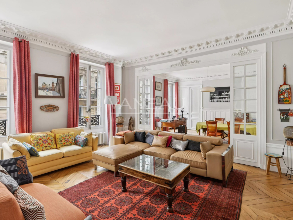 Paris IXe – rue de Liège – 6 pièces, 4 chambres – Standing