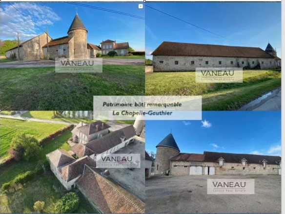 Historic farmhouse with dwelling house in La Chapelle-Gauthier, Seine-et-Marne.