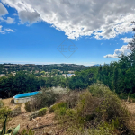 Terrain constructible avec vue mer – Mougins