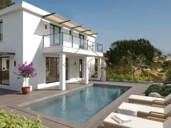 À Vendre : Projet de Villa de Prestige en l’État Futur d’Achèvement dans un Quartier Résidentiel Prisé