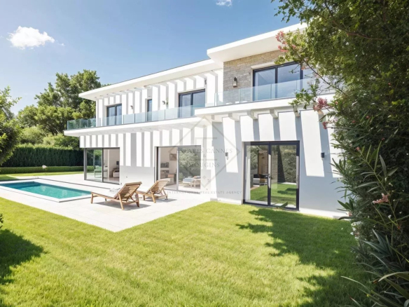 Villa Contemporaine – Quartier Très Recherché à Mougins