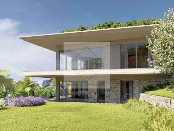 TERRAIN À BÂTIR AVEC VUE MER ET COLLINES – VALLAURIS