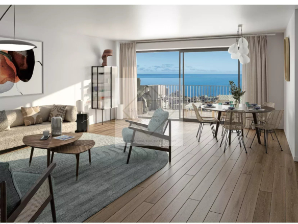 Appartement contemporain  neuf vue mer  Monte-Carlo