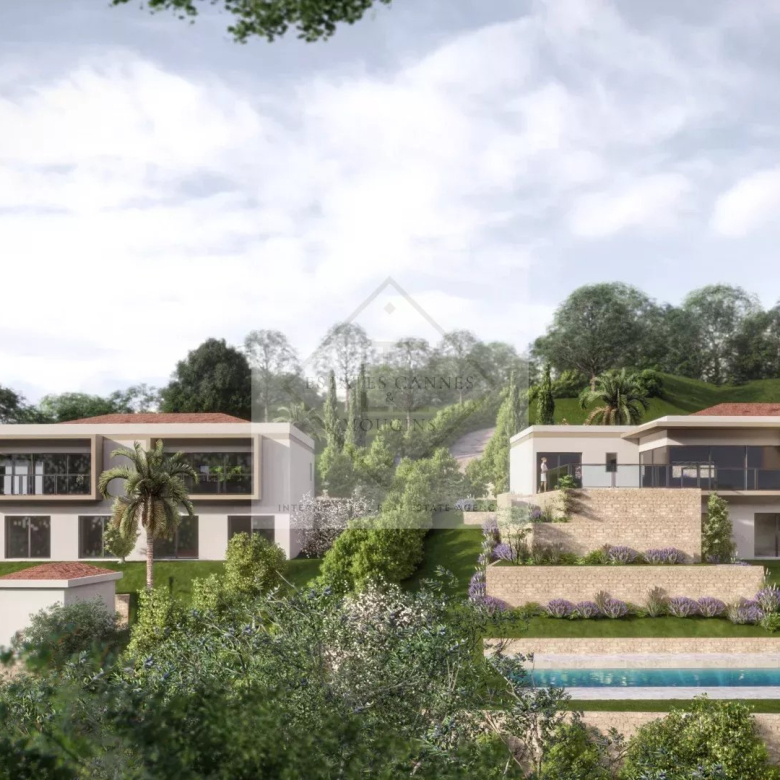 Dernier étage – Appartement 4 pièces neuf avec vue mer à Antibes