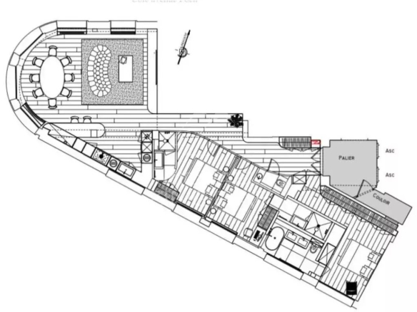 À vendre – Avenue Foch – Appartement refait à neuf – 3 suites