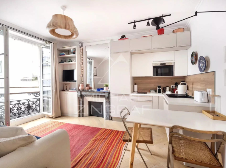 À VENDRE – APPARTEMENT PARFAIT ÉTAT – 2 PIÈCES – RUE SAINT SULPICE