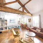 FOR SALE – TOP FLOOR – RUE DE BABYLONE – 3 BEDROOMS