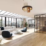 For sale-new program-Duplex last 2 floors 3-4 rooms-Paris 15